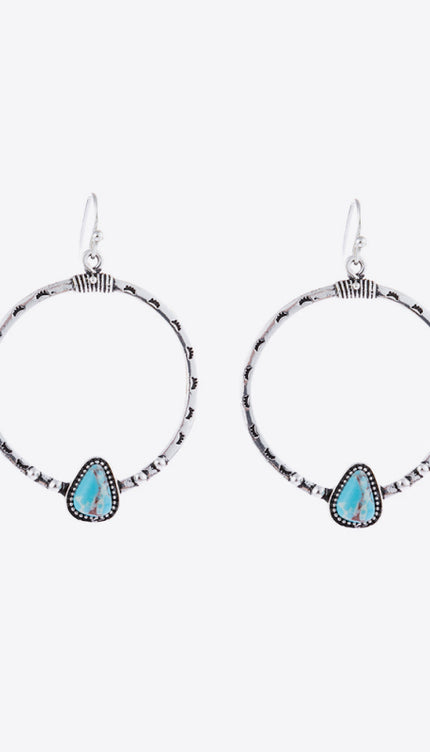 Elegant Artificial Turquoise Earrings - Shop Now at Modish