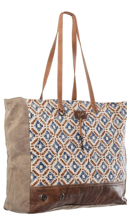 Tote Upcycled Canvas Ladies Bag