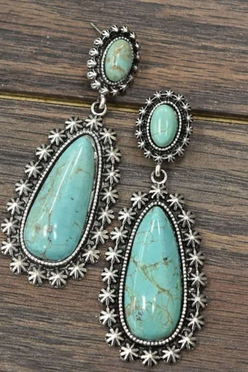 Artificial Turquoise Earrings – Elegant and Stylish Jewelry