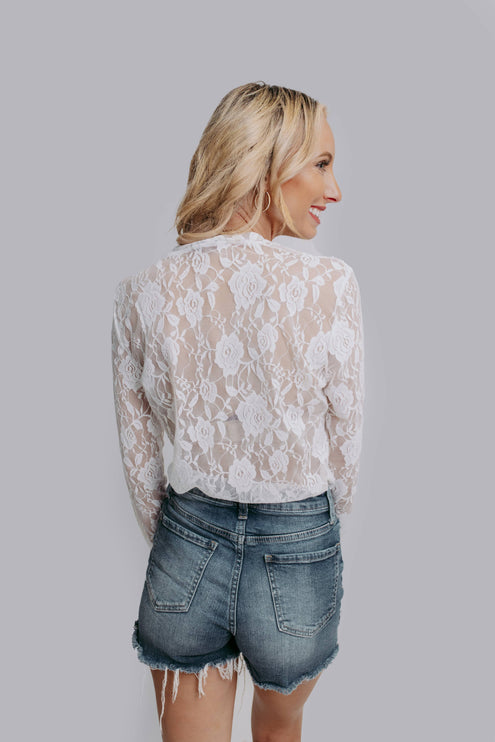 Roses Lace Top