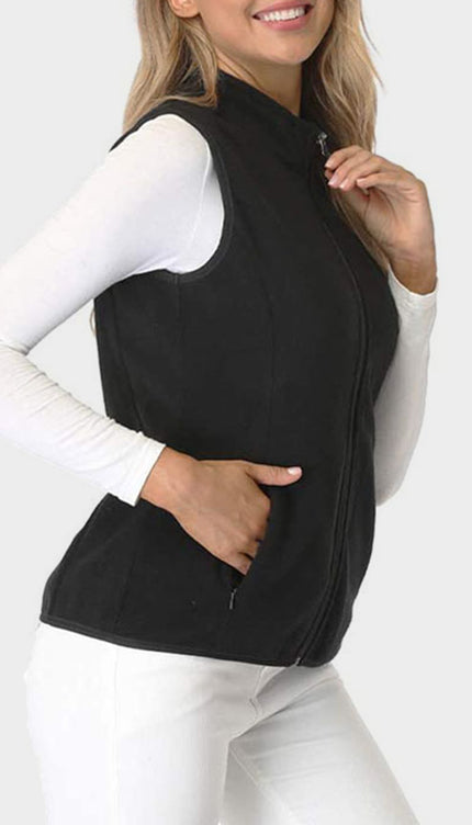 Zip Up Vest with Pockets