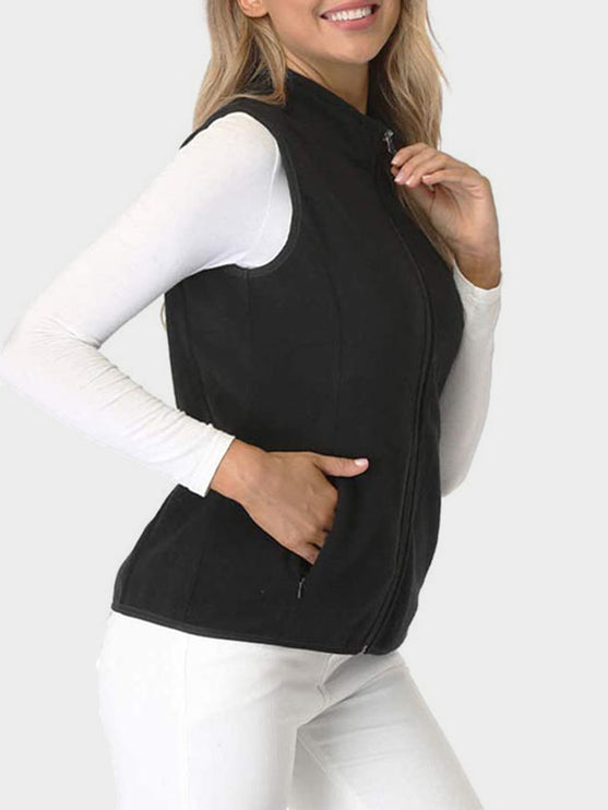 Zip Up Vest with Pockets