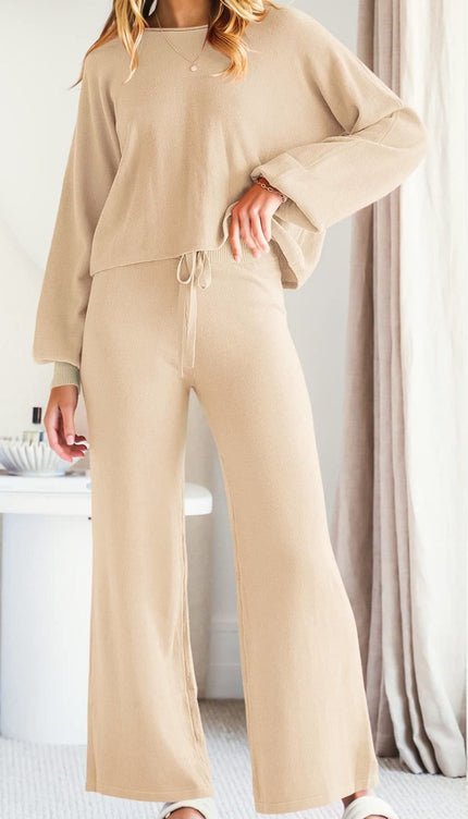 Long Sleeve Lounge Wear Set