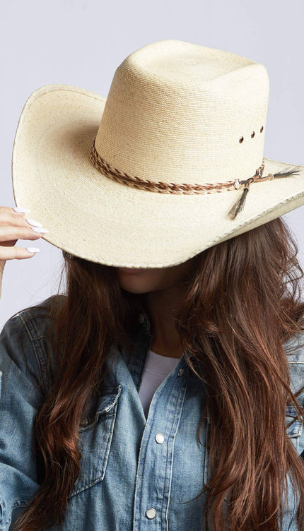 Roper - Womens Straw Palm Cowgirl Hat