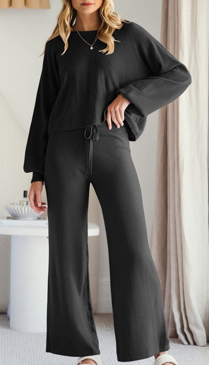 Long Sleeve Lounge Wear Set