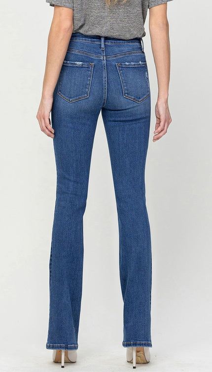 Vervet by Flying Monkey High Waist Bootcut Jeans