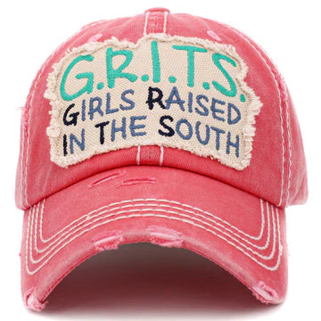 Girls Raised In The South Hat - Pink