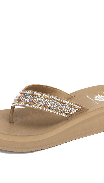 Yellow Box Pixel Sandal