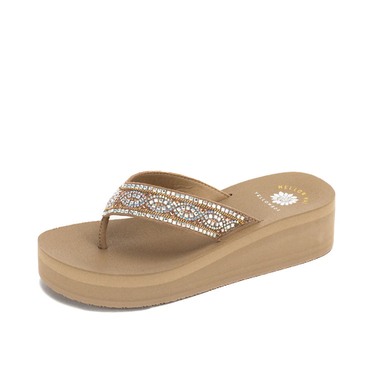 Yellow Box Pixel Sandal