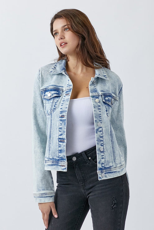 Risen Vintage Washed Denim Jacket