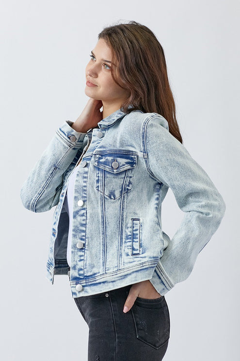 Risen Vintage Washed Denim Jacket