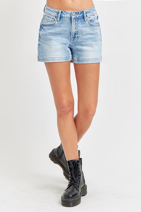 Risen Low Rise Short with Slit