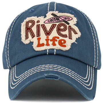 River Life Hat - Blue