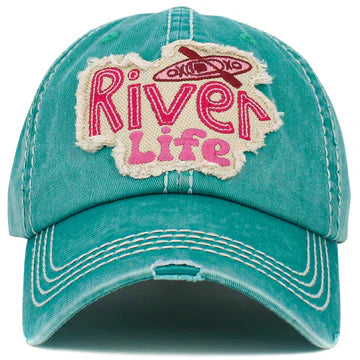 River Life Hat - Turquoise