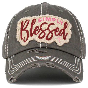 Simply Blessed Hat- MOS