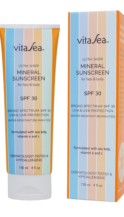 Ultra-Sheer Mineral Sunscreen, Spf 30