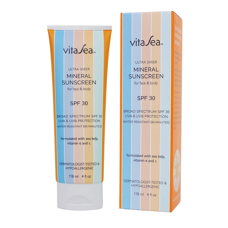 Ultra-Sheer Mineral Sunscreen, Spf 30