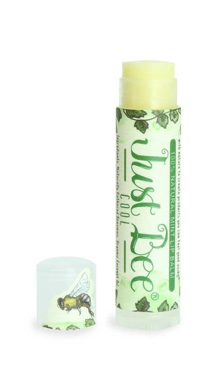 Just Bee Cool Lip Balm - Mint