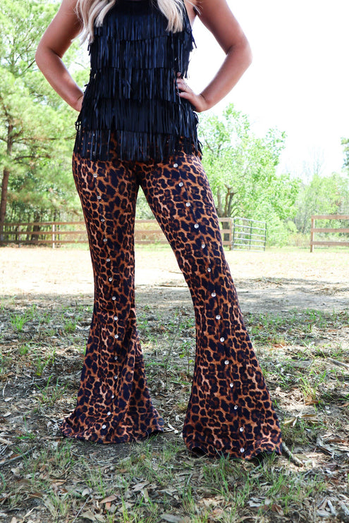 Living on the Edge Fringe Tank - Tan
