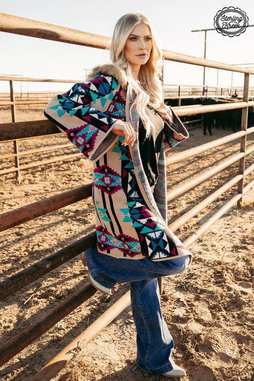 Knit cardigan