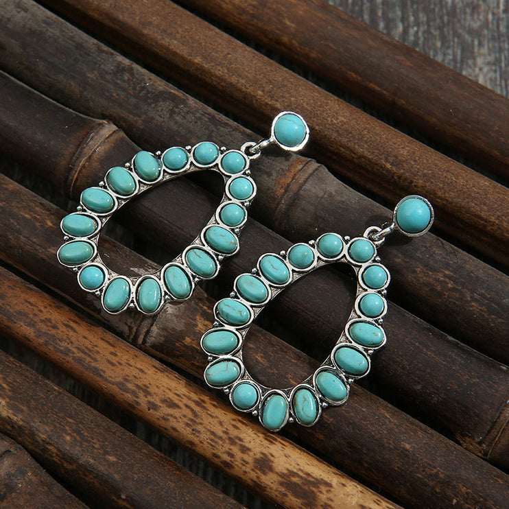 Stunning Artificial Turquoise Earrings for a Modish Look