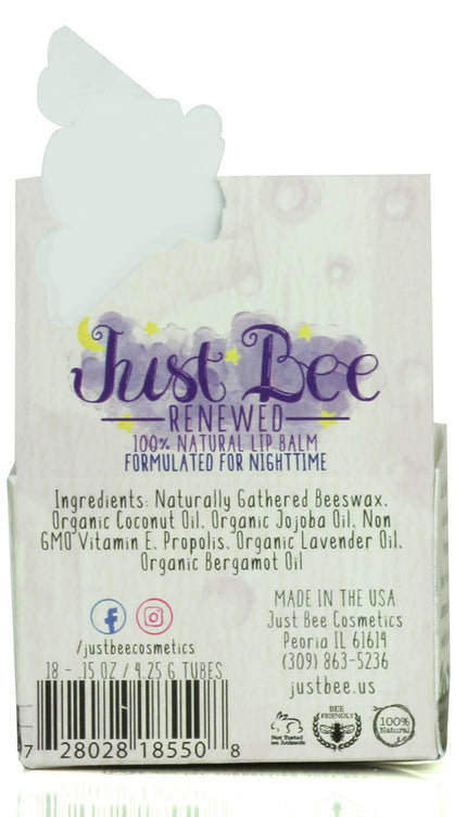 Just Bee Renewed Lip Balm - Lavender