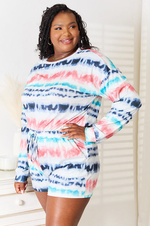 Modish Tie-Dye Lounge Set-Modish