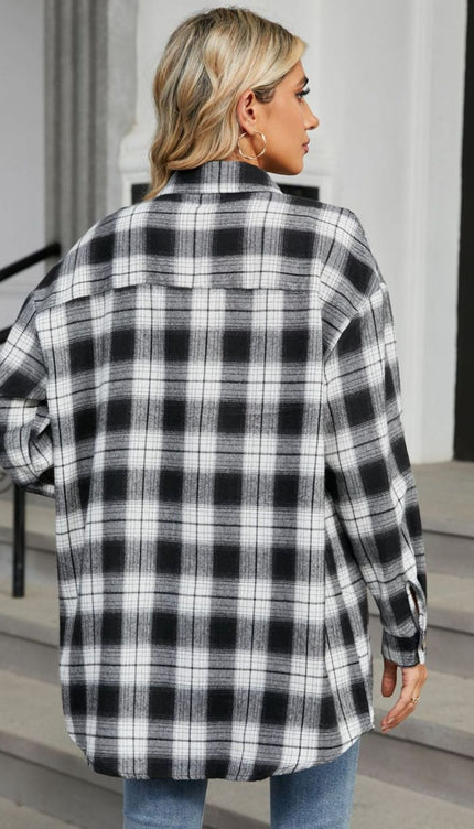 Modish Plaid Long Sleeve Shirt