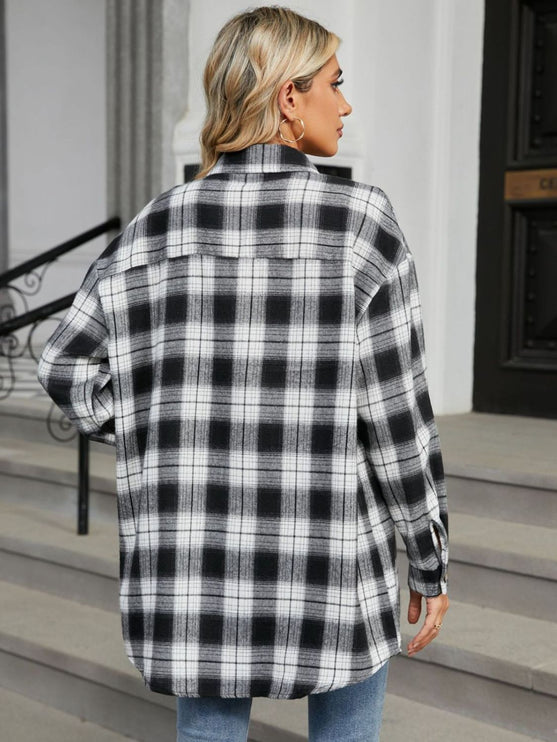 Modish Plaid Long Sleeve Shirt