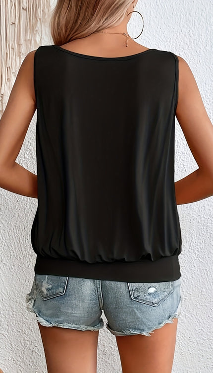 Modish Scoop Neck Tank-Modish