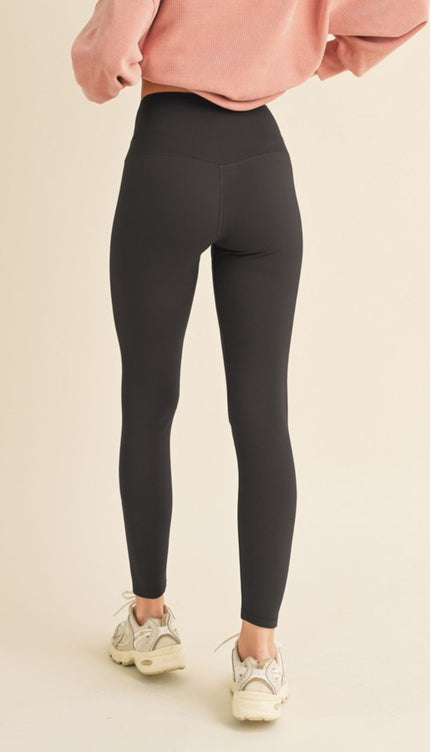 Yelete Fleece Lined High Waisted Leggings