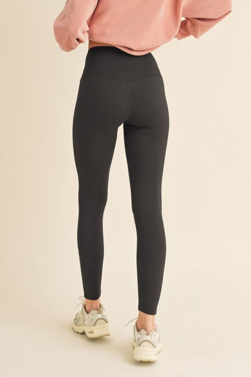 Yelete Fleece Lined High Waisted Leggings