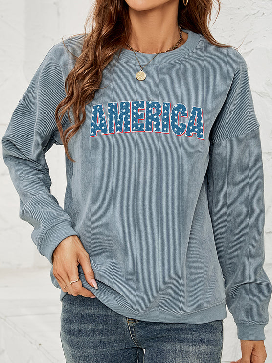 Modish AMERICA Graphic Sweatshirt