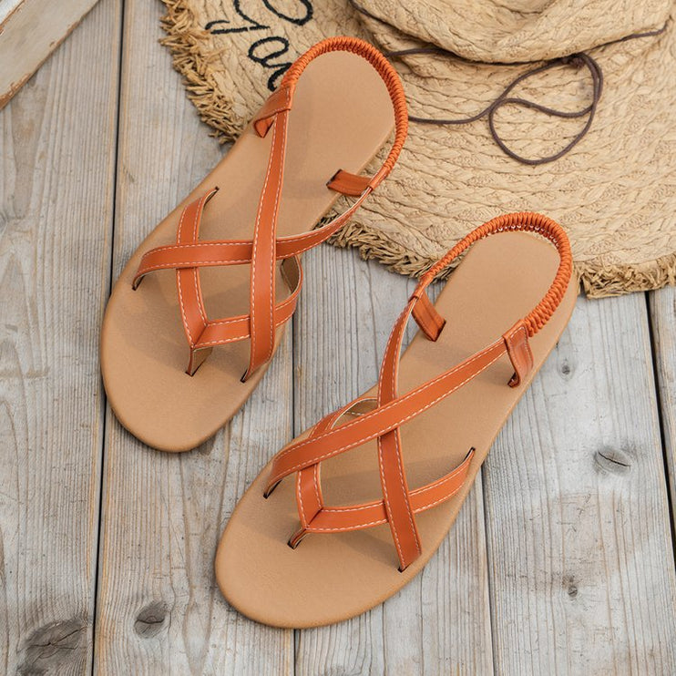 Modish Crisscross Flat Sandals