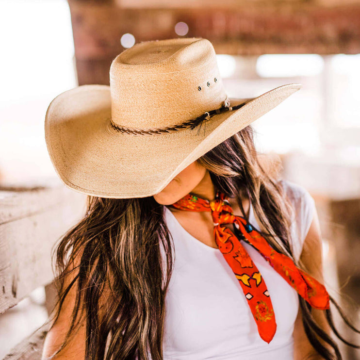 Roper - Womens Straw Palm Cowgirl Hat