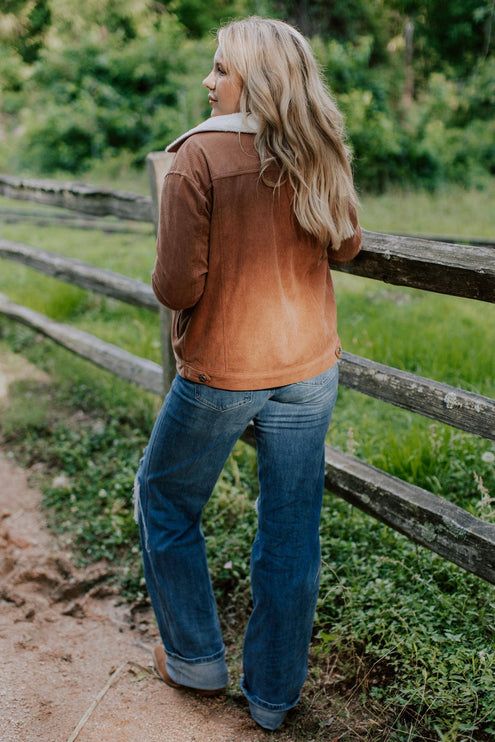 Corduroy Fleece Lined Jacket