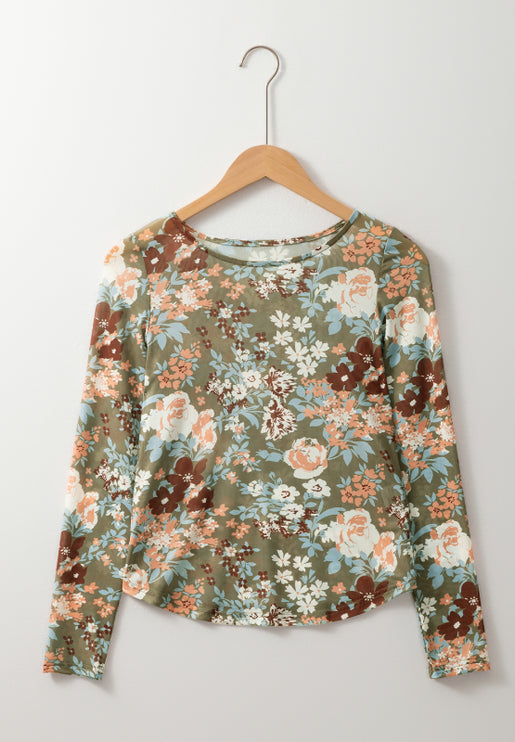 Floral Long Sleeve Blouse