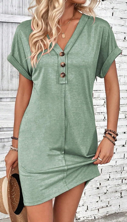 Modish Short Sleeve Dress