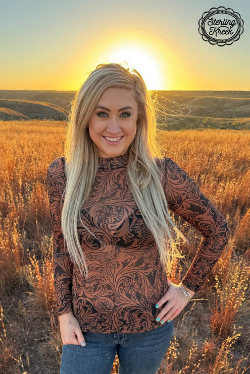 Country Road Leather Top - XS