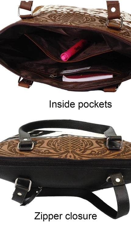Cowhide Bag Hand bag