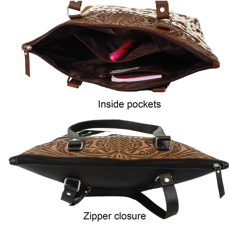 Cowhide Bag Hand bag