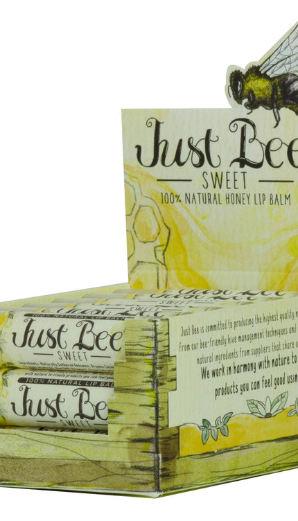 Just Bee Sweet Lip Balm - Natural Honey Lip Balm