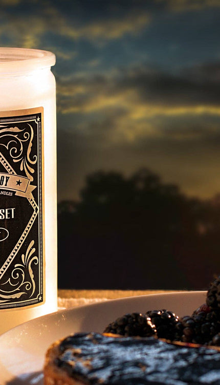 Texas Sunset Rustic Soy Candle