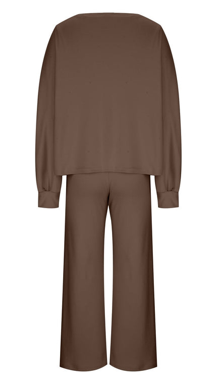 Long Sleeve Lounge Wear Set