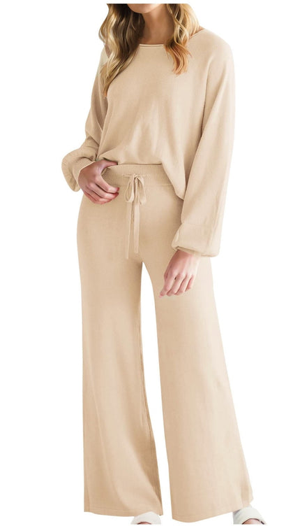 Long Sleeve Lounge Wear Set