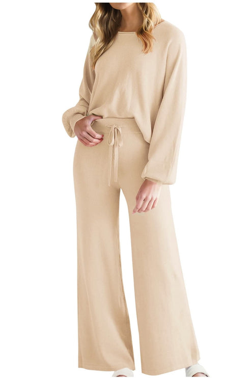 Long Sleeve Lounge Wear Set