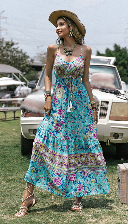 Modish Printed Maxi Dress