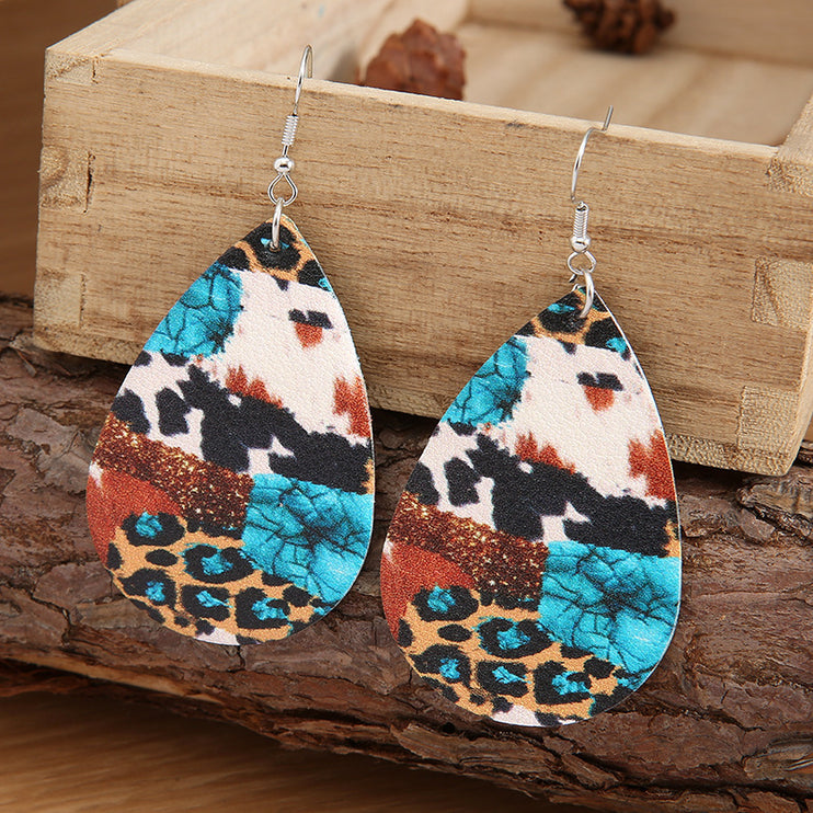 Modish Animal Teardrop Alloy Earrings