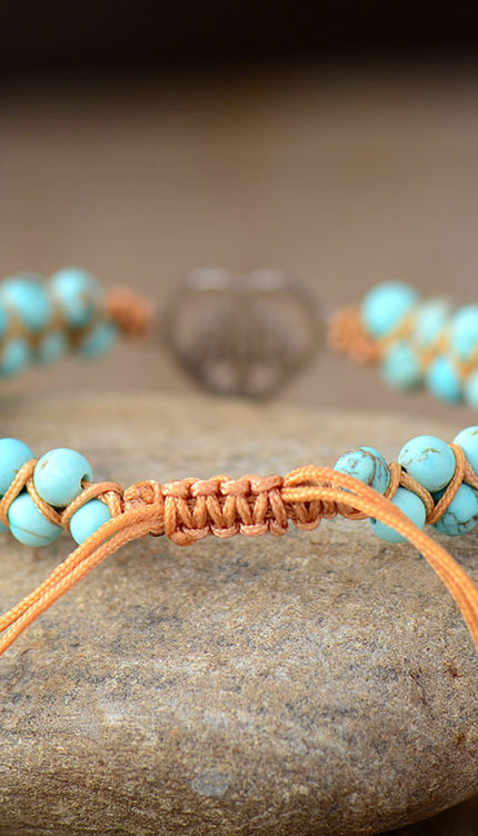 Turquoise Beaded Bracelet-Modish