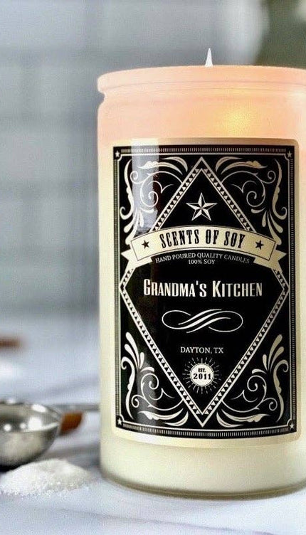 Grandma's Kitchen Rustic Soy Candle